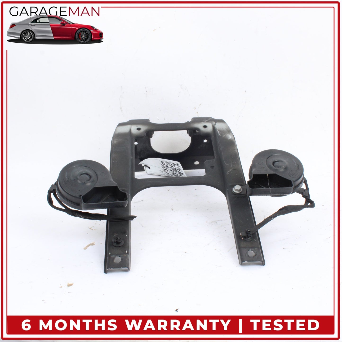 2006-2012 Mercedes W164 ML350 Center Radiator Core Tie Bar Support w/ Horn OEM