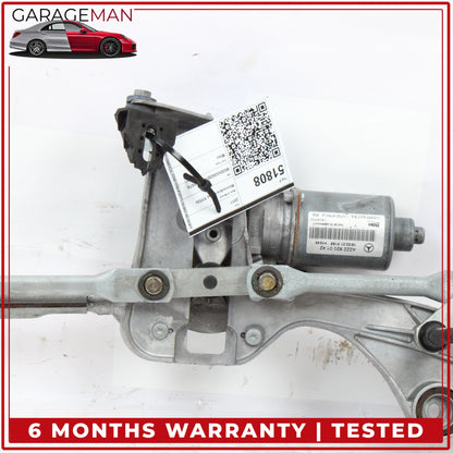 2014-2017 Mercedes W222 S550e Front Windshield Wiper Linkage w/ Motor OEM