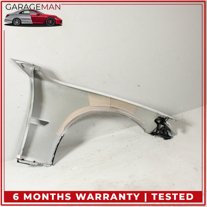 2009-2015 BMW 740i F01 Front Left Driver Side Fender Panel Silver Metallic OEM