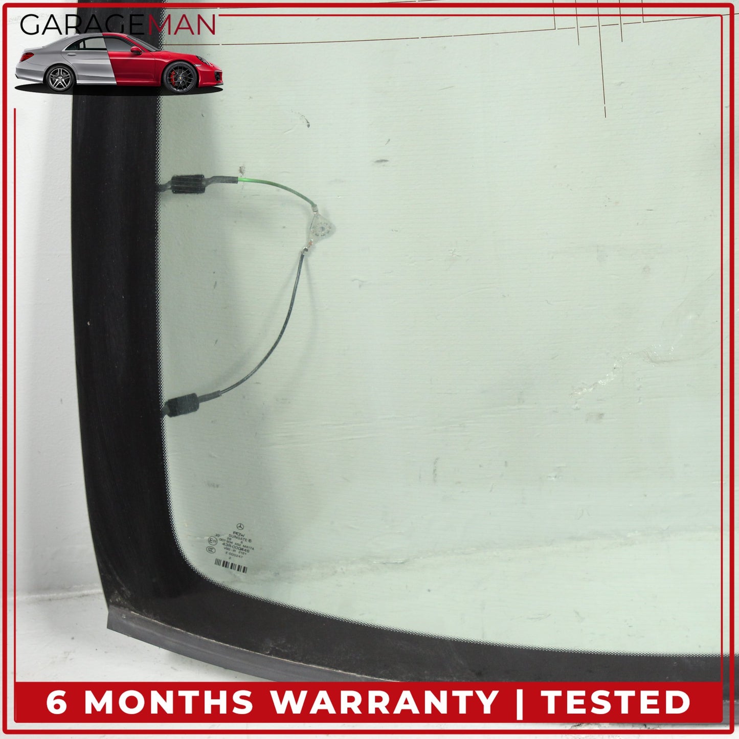 2014-2017 Mercedes W222 S550e Sedan Rear Windshield Window Glass 2226700280 OEM