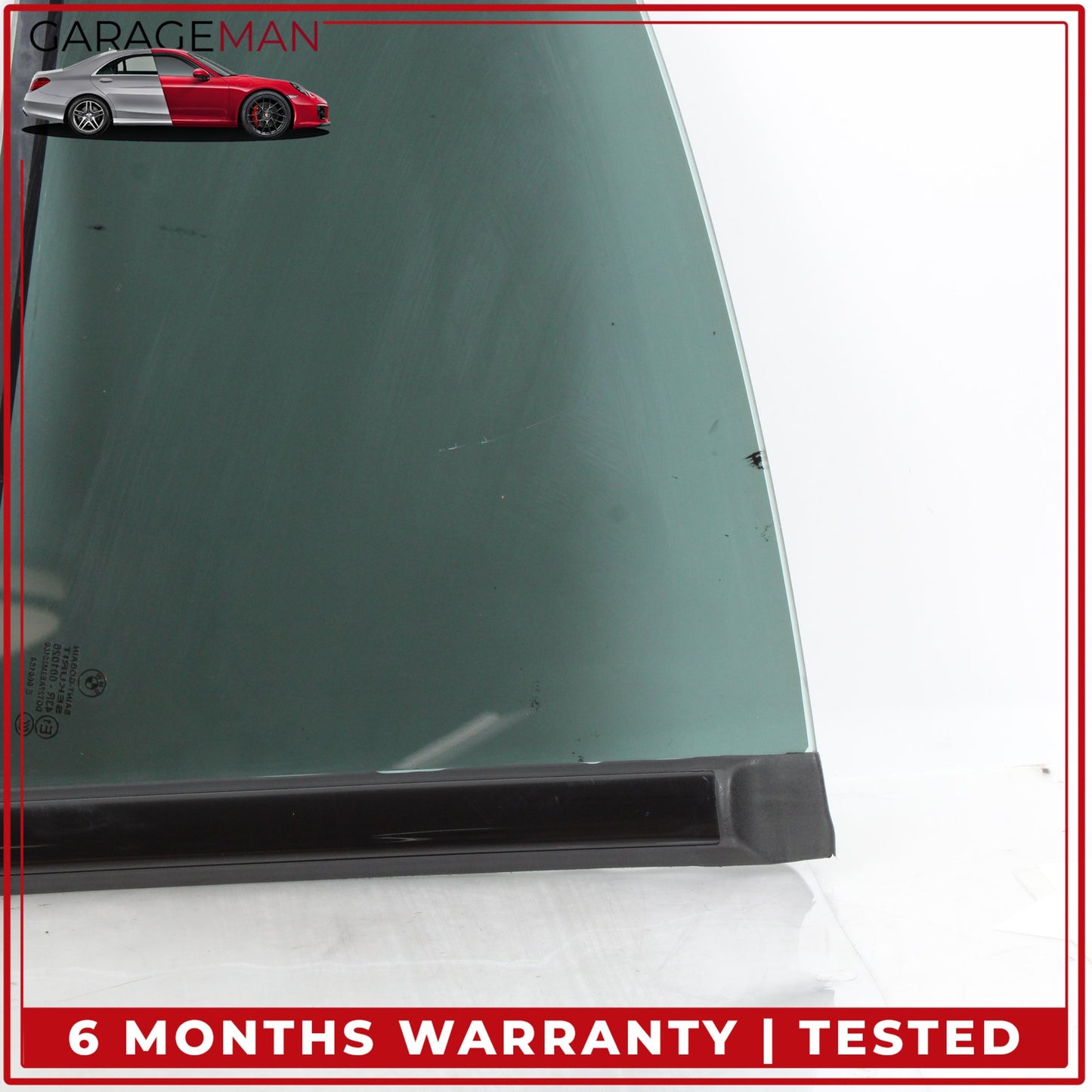 2012-2018 BMW 650i F06 Rear Left Quarter Door Window Glass 7275379 OEM