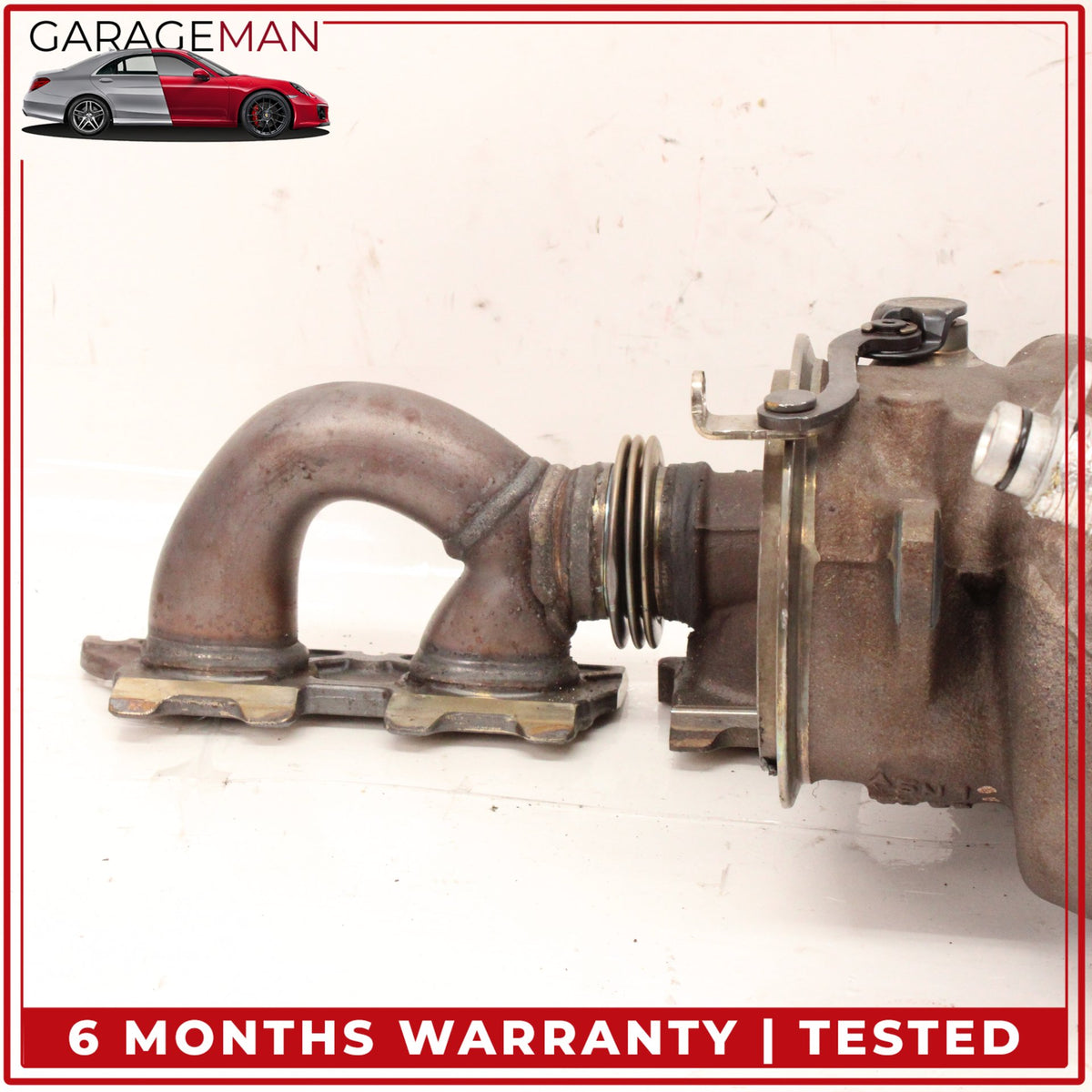 2018-2021 BMW X3 G01 B58 Engine Motor Turbo Turbocharger w/ Manifold 7643147 OEM