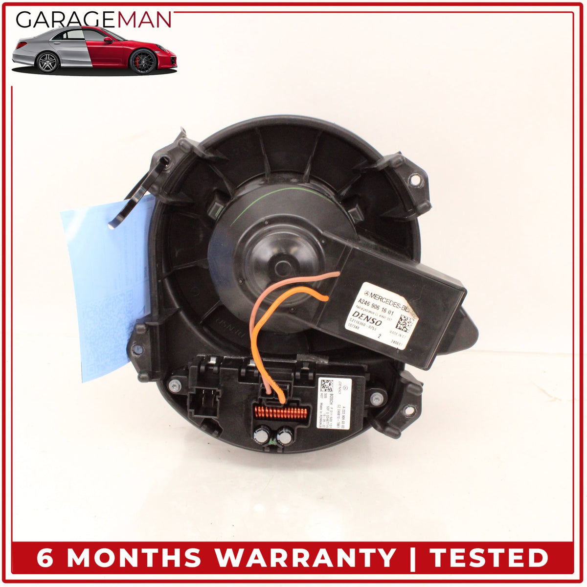 2014-2020 Mercedes X156 GLA250 AC A/C Heater Blower Fan Motor w/ Resistor OEM