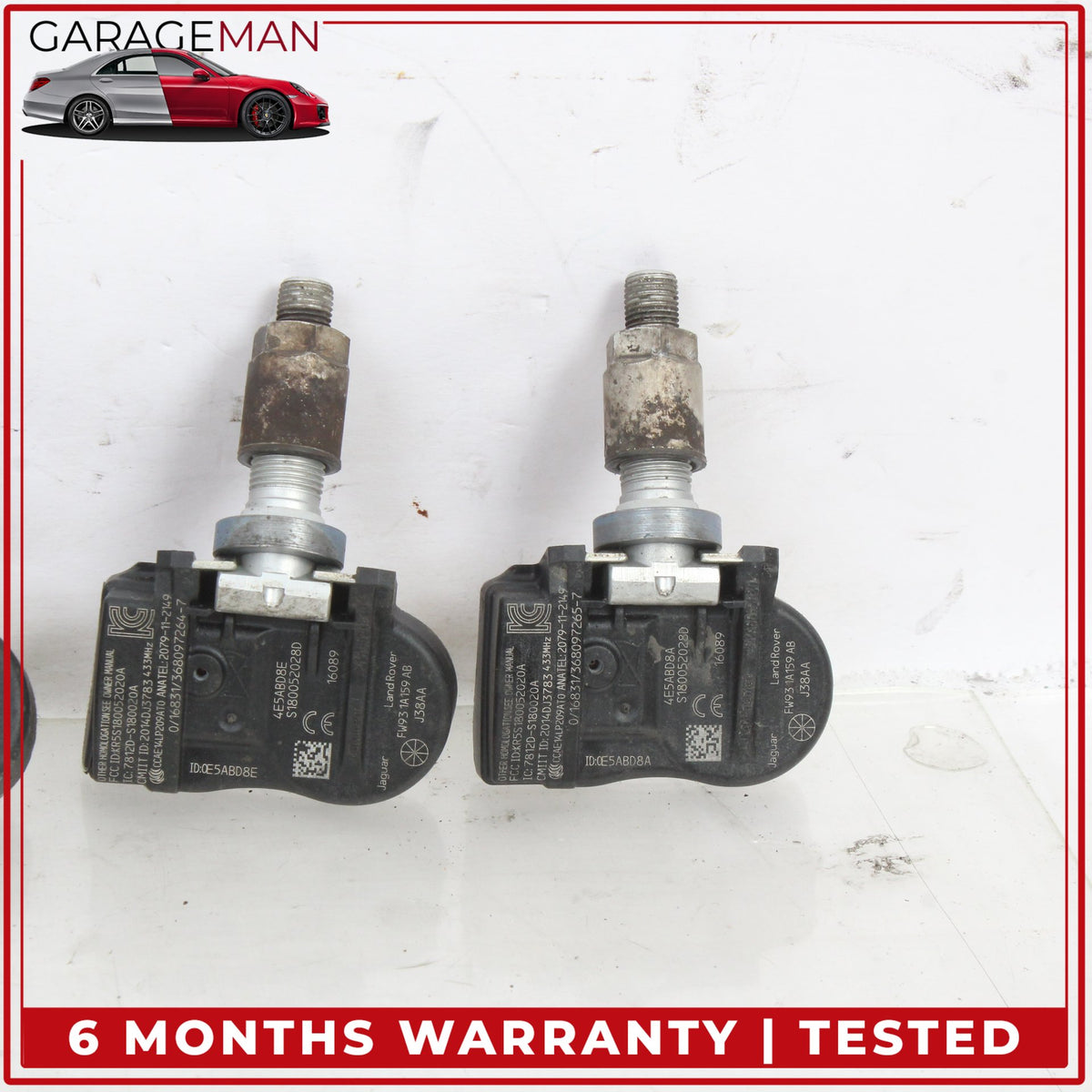 2013-2022 Land Rover Range Rover Sport L494 Tire Pressure Sensor Set of 4 OEM