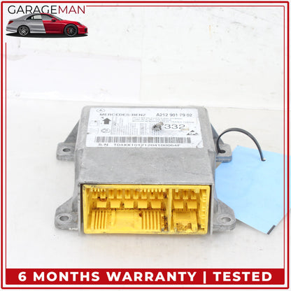 2012-2016 Mercedes W212 E400 Airbag Air Bag Sensor Module 2129017902 OEM