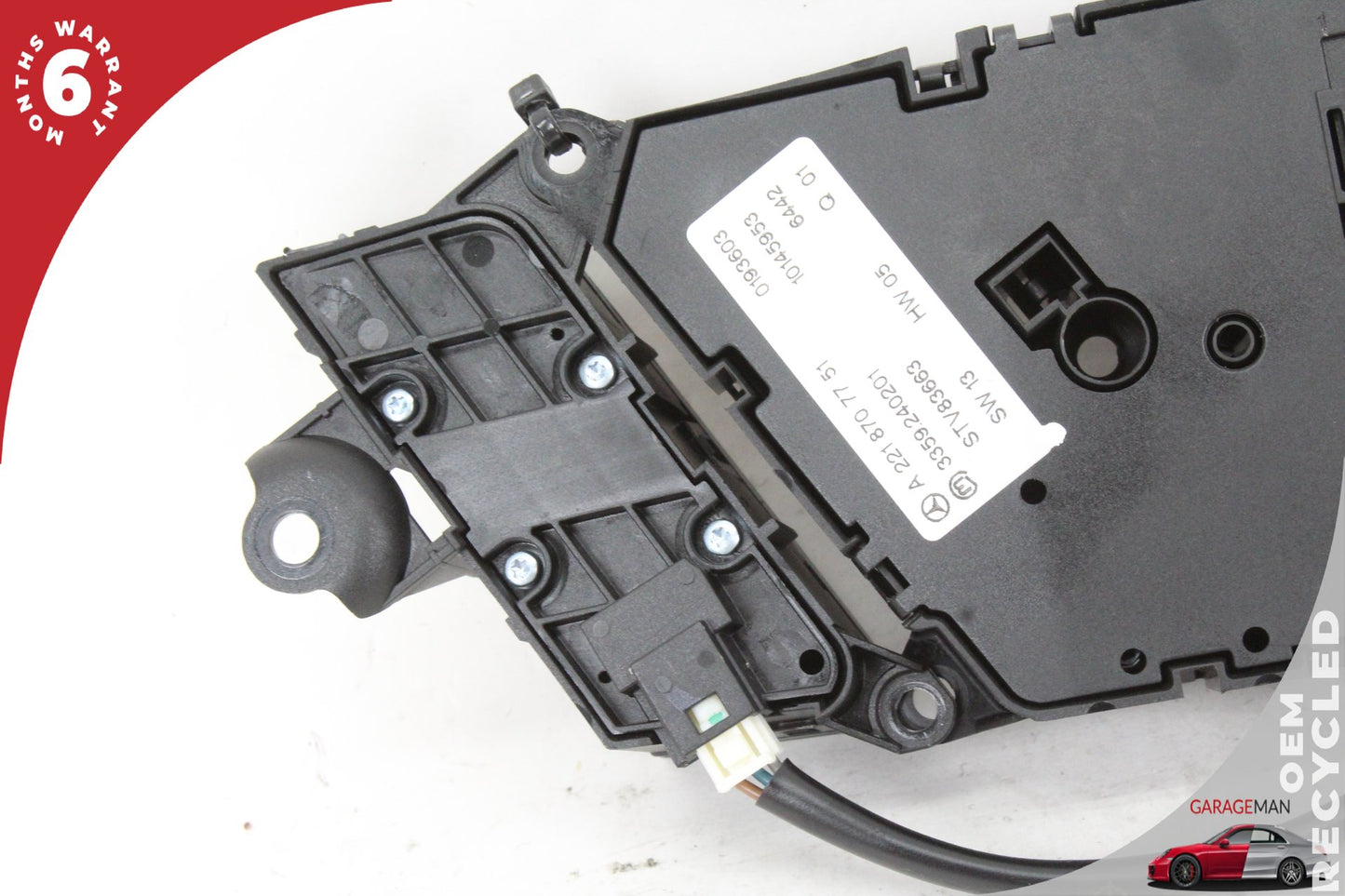 2007-2014 Mercedes W221 S550 Front Right Seat Control Switch 2218707751 OEM