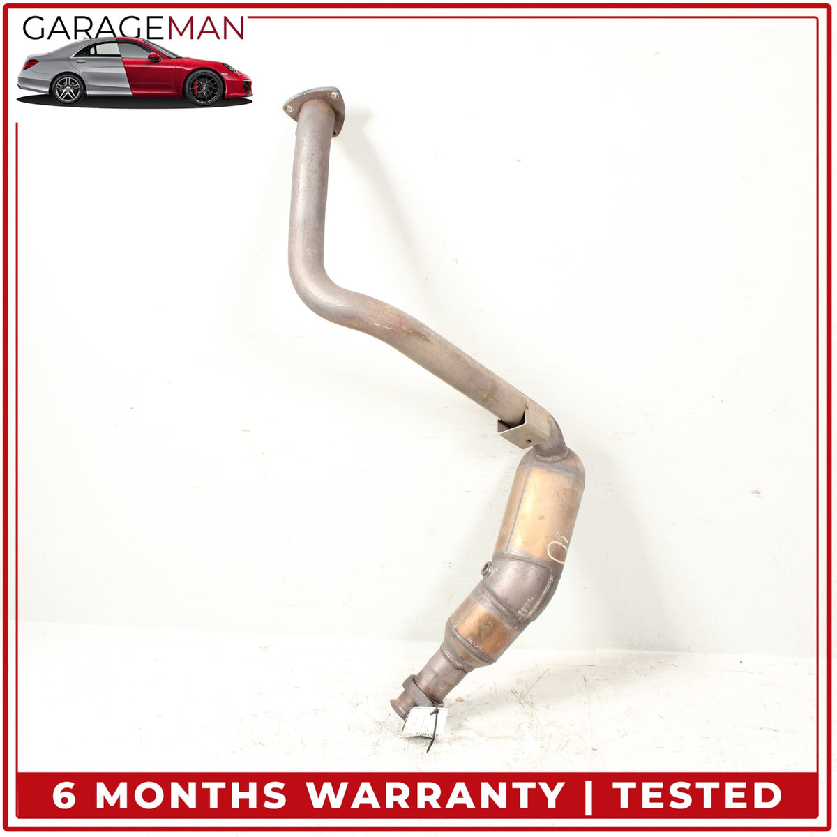 2014-2016 Land Rover LR4 L319 4WD Left & Right Exhaust Downpipe Set LR061666 OEM
