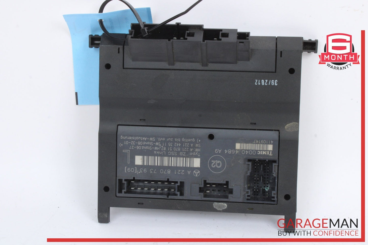 2007-2013 Mercedes-Benz S550 W221 Front Left Seat Control Module 2218707393