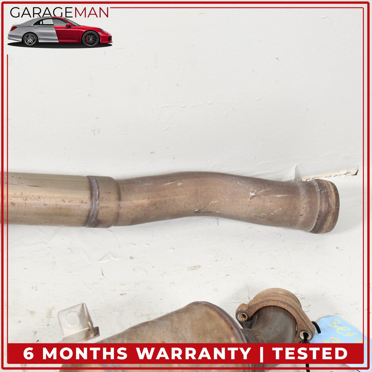 2012-2018 Mercedes CLS63 E63 AMG Exhaust Muffler Resonator Pipe Set OEM