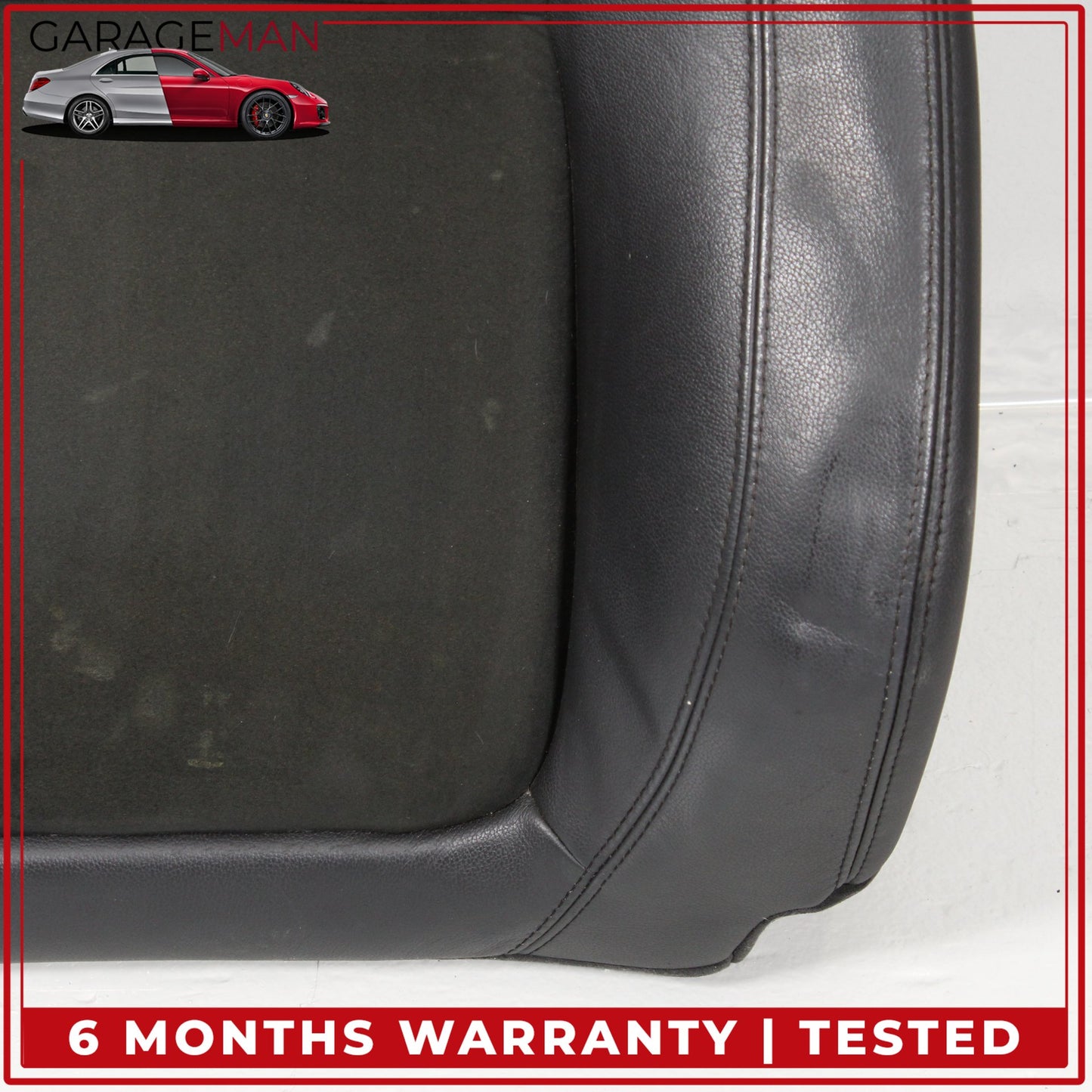 2014-2017 Jaguar F-Type X152 Coupe Front Right Upper Seat Cushion Black OEM