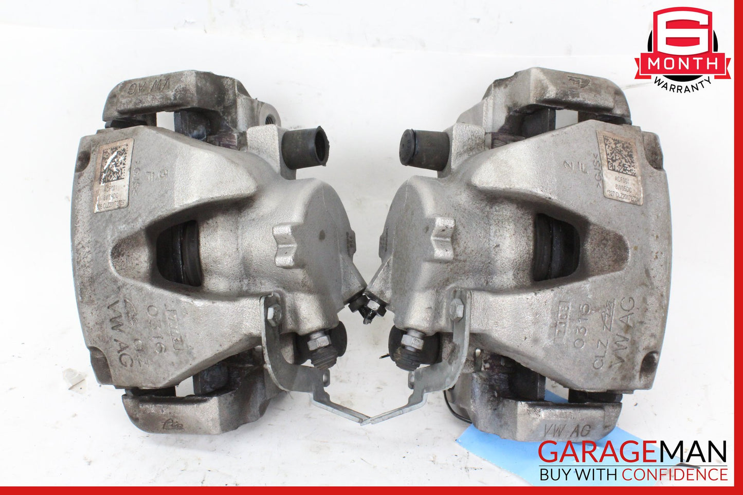 2017-2024 Audi A4 Front Left and Right Side Brake Caliper Set 8W05DC OEM