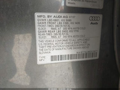 Parting Out- 2008 Audi Q7 Premium- 130