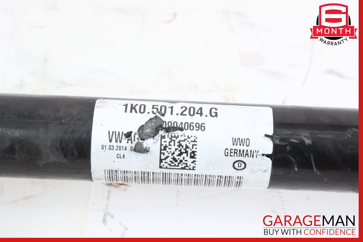 2008-2015 Audi TT 8J Convertible Rear Right Side CV Axle Shaft 1K0501204 OEM