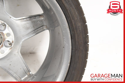 2009-2015 Mercedes W204 C300 Rear Wheel Rim w/ Tire 9JX18 H2 ET54 2044014002 OEM