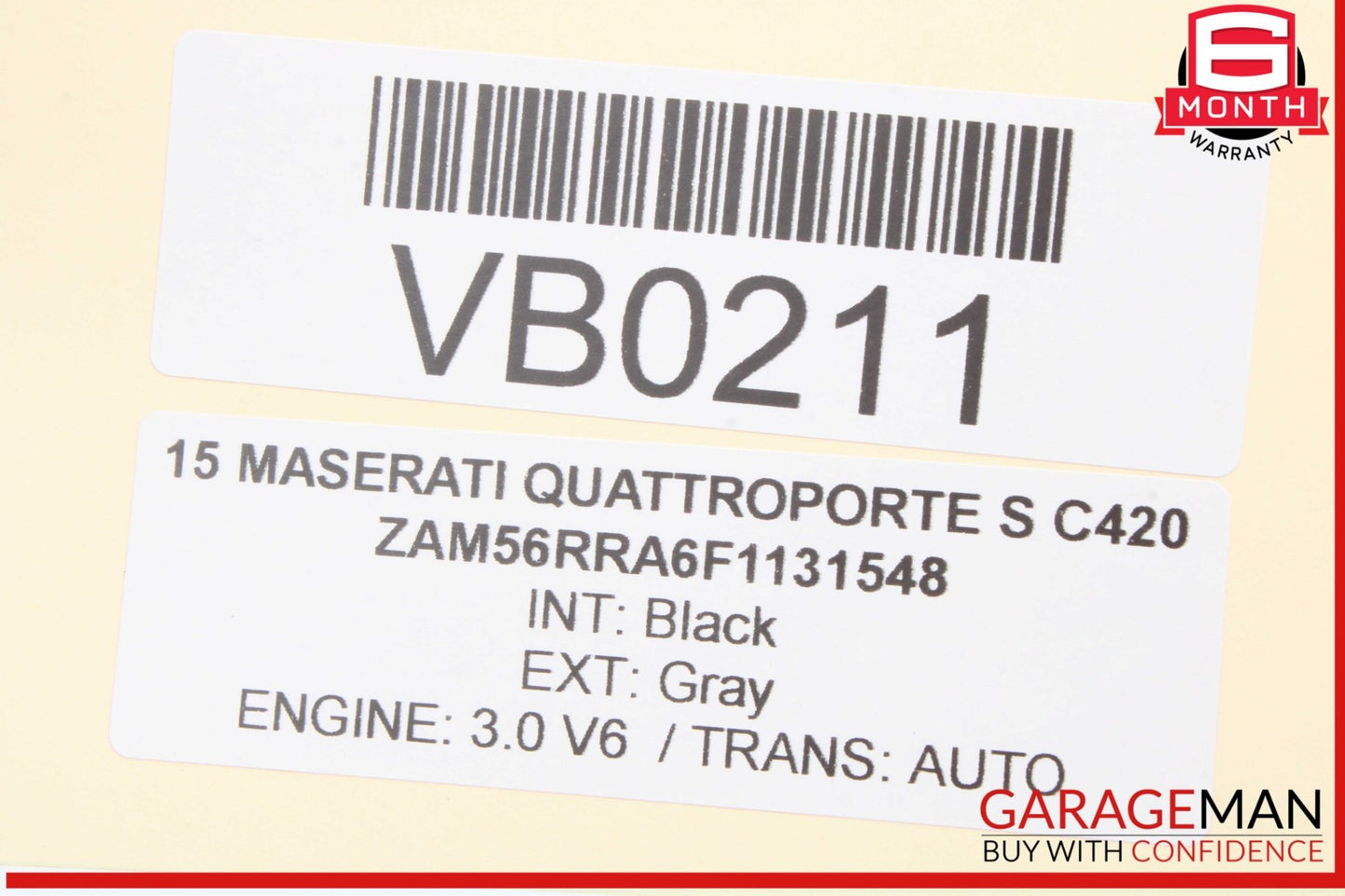 14-16 Maserati Quattroporte Telematics Control Unit (TCU) 68209685AB OEM