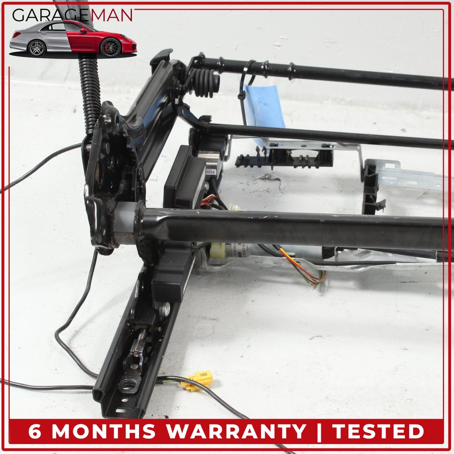 2004-2011 Mercedes W211 E350 Front Right Seat Track Rail Frame 0009106636 OEM