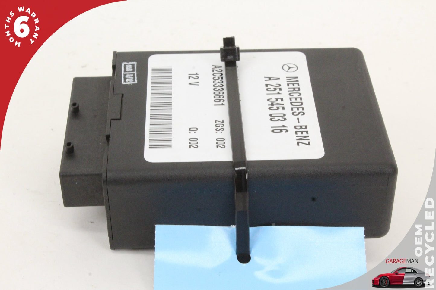 06-13 Mercedes R350 W251 Airmatic Air Suspension Control Module 2515450316
