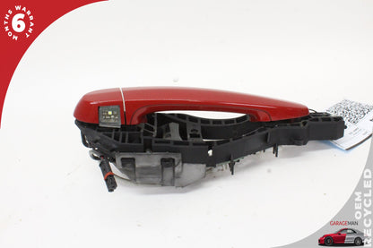 2012-2018 BMW 320i F30 Rear Right Side Exterior Door Handle Red 7332268 OEM
