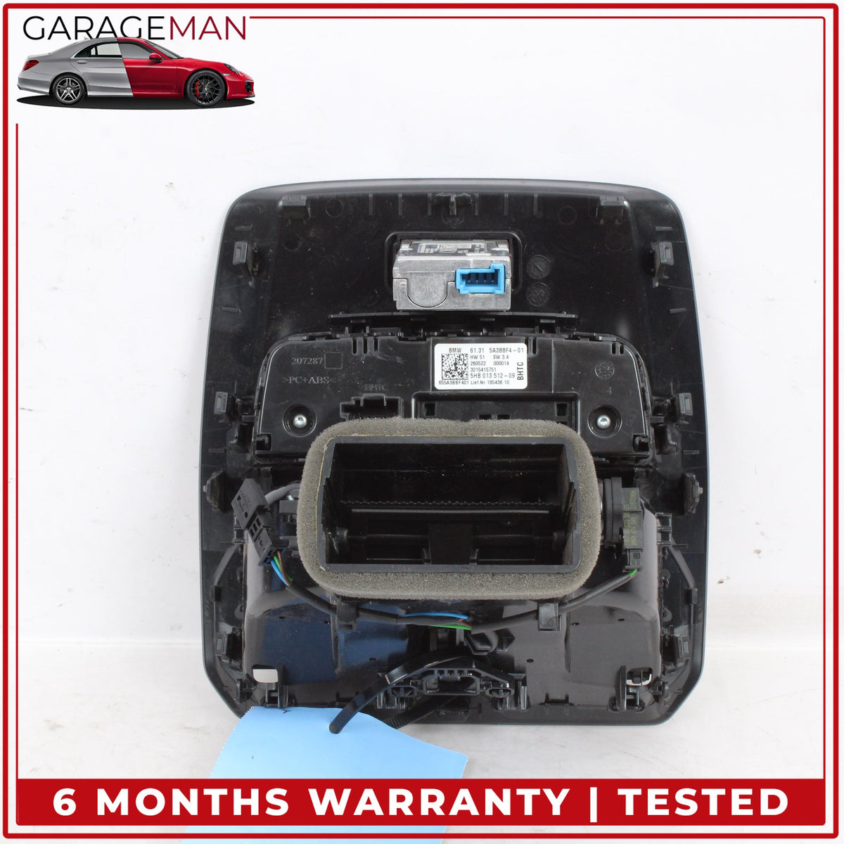 2019-2025 BMW M340i G20 Rear AC A/C Climate Control Switch Panel 5A3BBF4 OEM