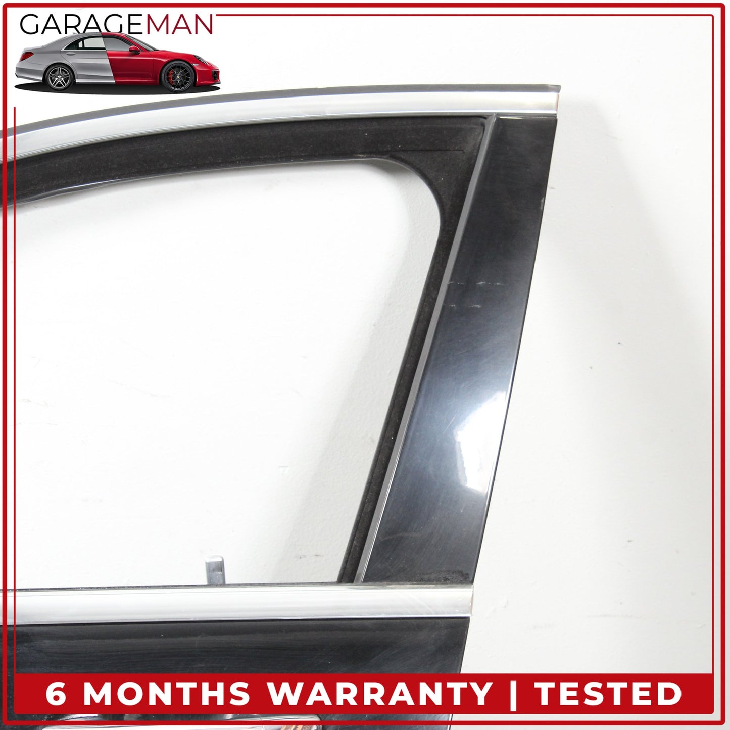 2014-2020 Mercedes W222 S550e S600 Front Left Driver Side Door Shell Black OEM