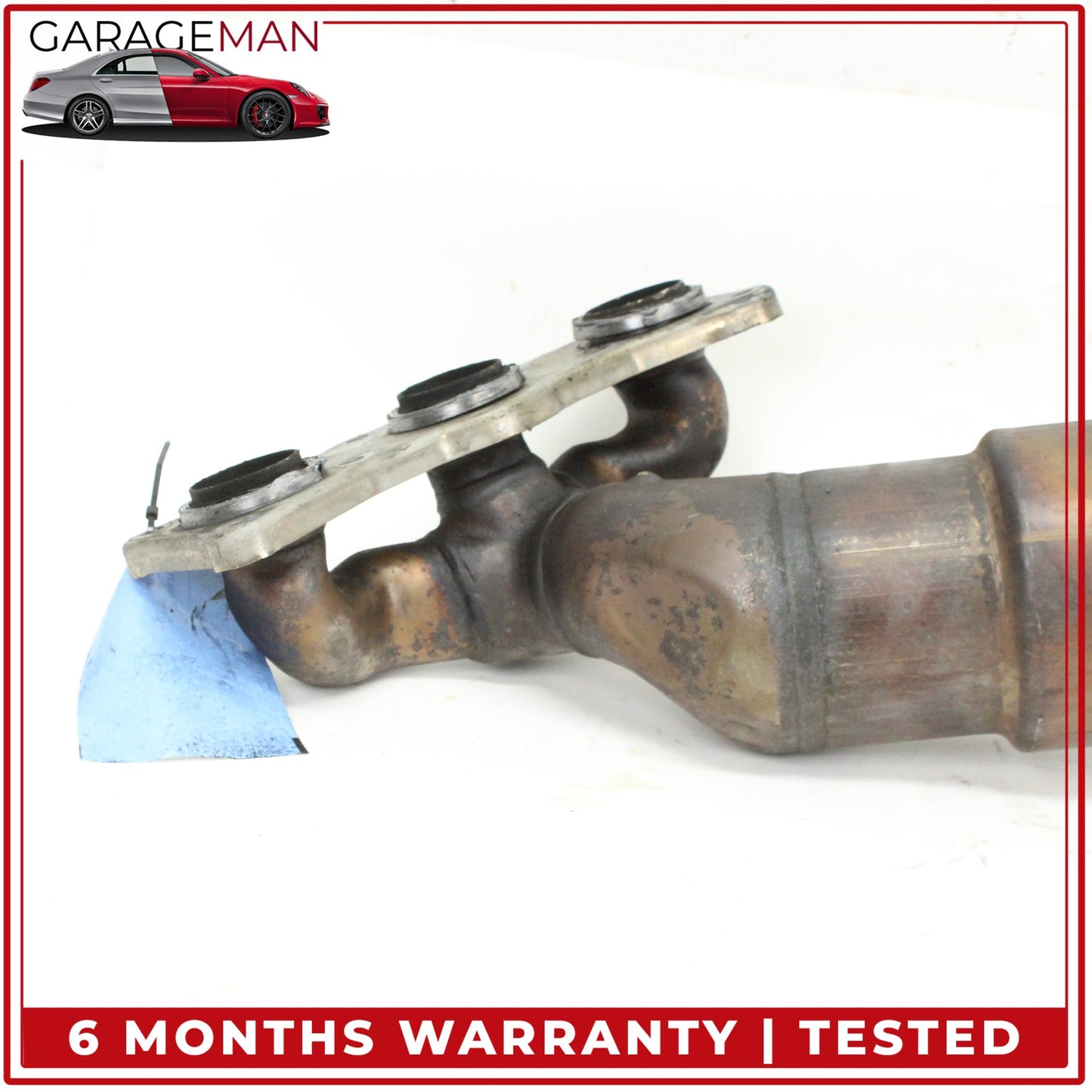2011 BMW 528i F10 Sedan Exhaust Downpipe 7591446 OEM