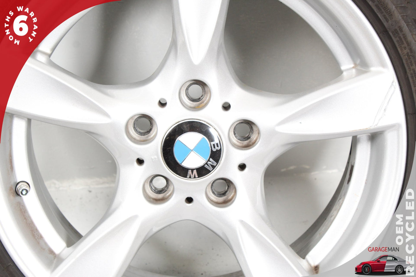 2007-2013 BMW 118i 116i 120i 128i Wheel Rim w/ Tire 7JX17EH2 ET47 6795561 OEM