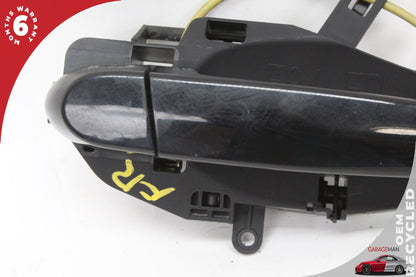 2013-2015 BMW X1 E84 Front Right Passenger Side Exterior Door Handle Black OEM