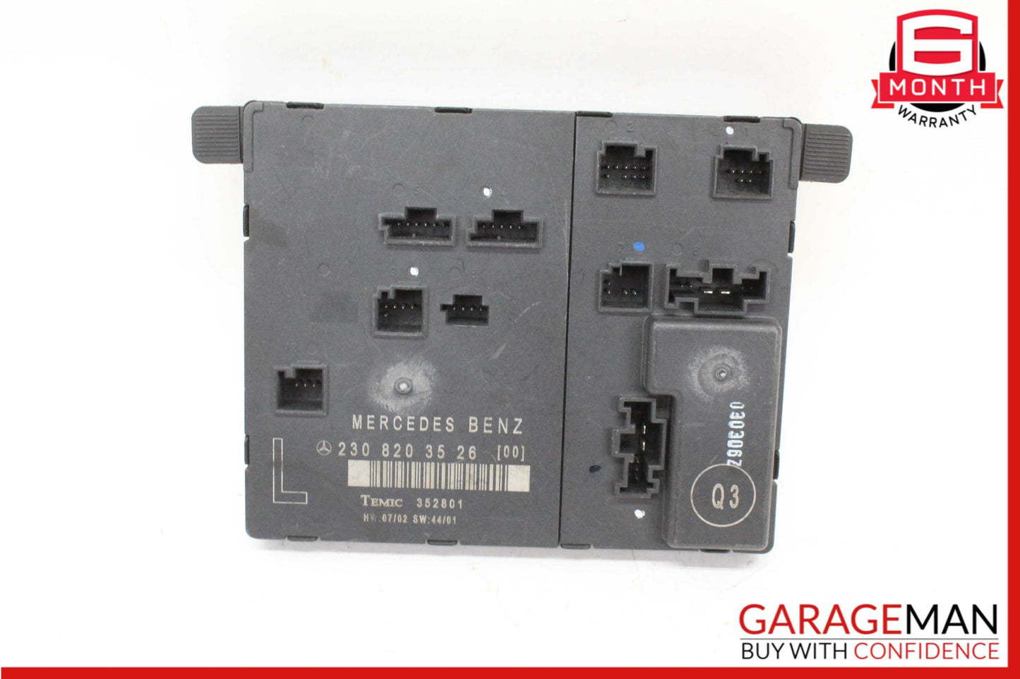 2003-2012 Mercedes R230 SL500 Front Left Door Control Module 2308203526