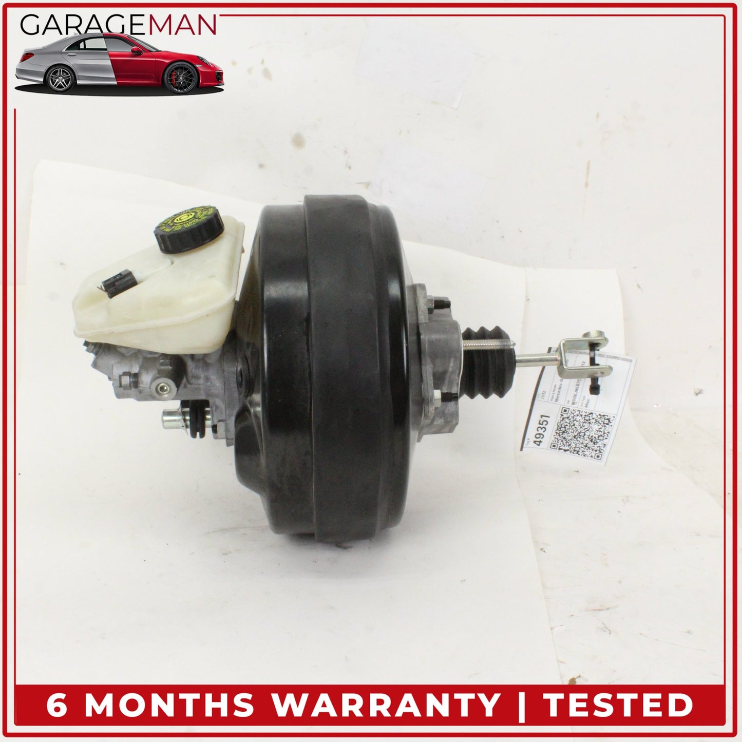 2010-2013 Mercedes W216 CL550 S550 Power Brake Booster Master Cylinder OEM