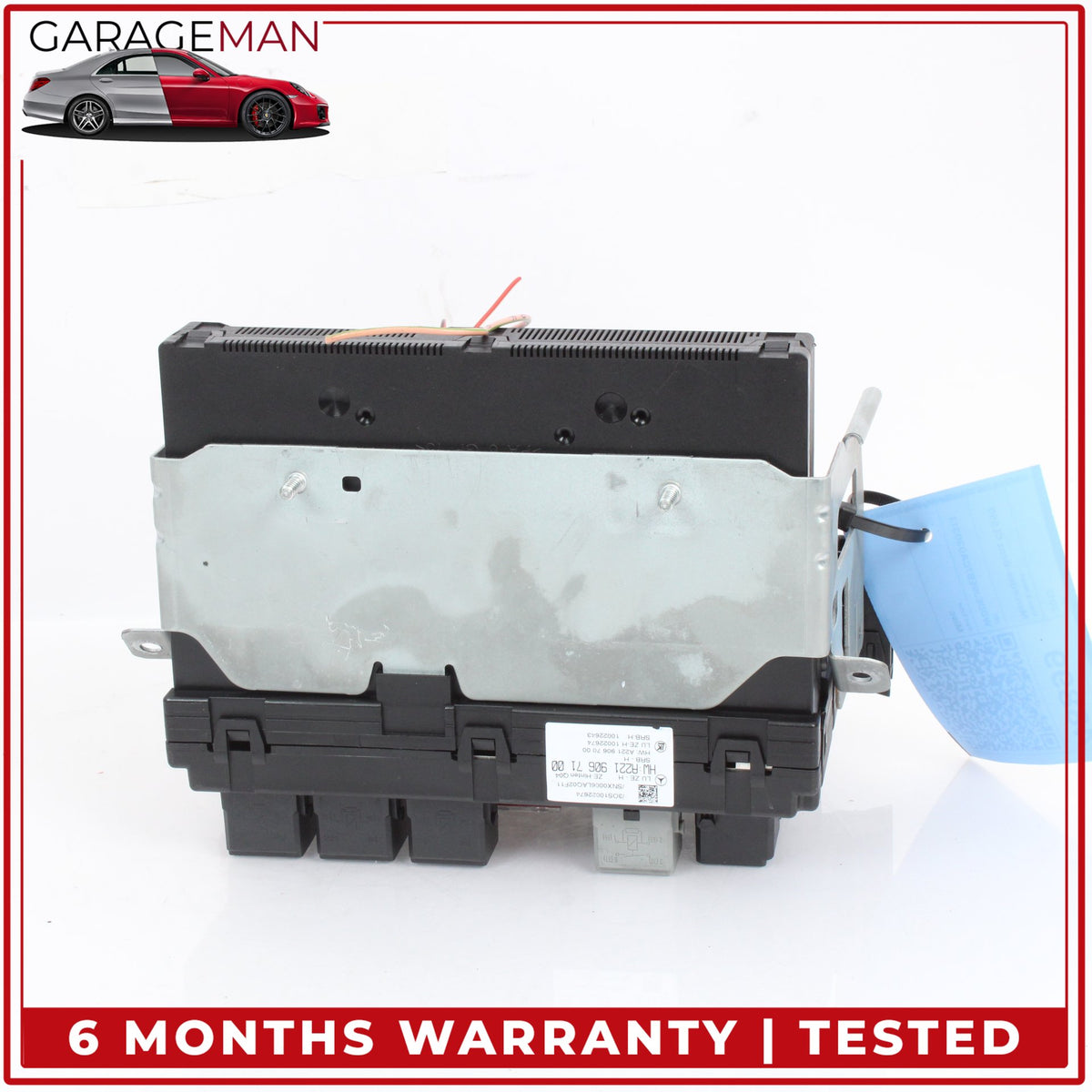 2007-2014 Mercedes-Benz CL550 W216 Coupe Rear Trunk Fuse Box Module 2219067100 OEM