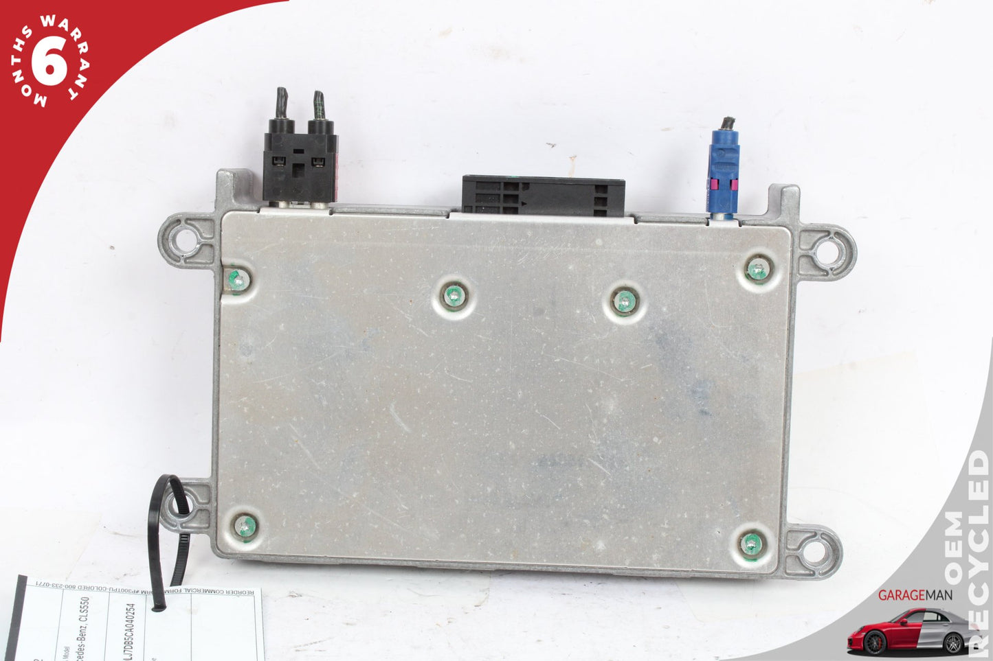 07-14 Mercedes CLS550 W218 Voice Communication Control Module 1669003400 OEM