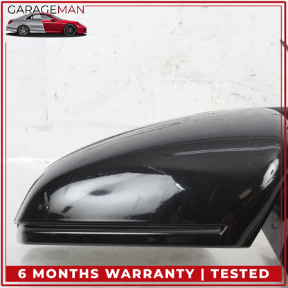 2010-2016 Mercedes W212 E350 Left Door Rear View Mirror w/ Blind Spot Black OEM