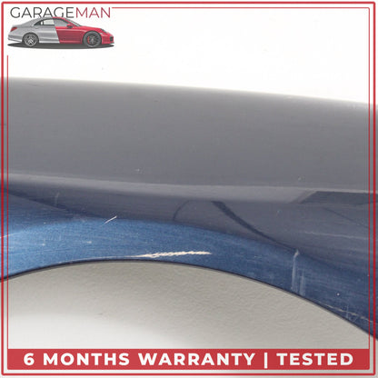 2010-2013 Porsche Panamera 970 Front Right Fender Panel Dark Blue Metallic OEM