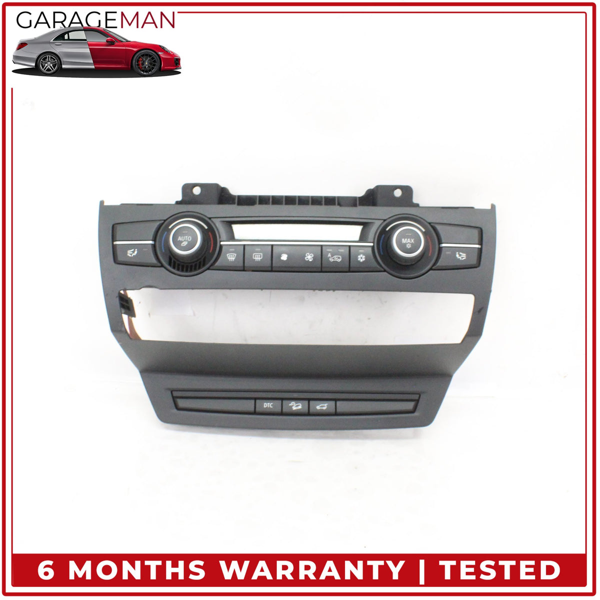 2007-2014 BMW X5 X6 Climate Control Switch Panel w/ Traction Control 6972779 OEM