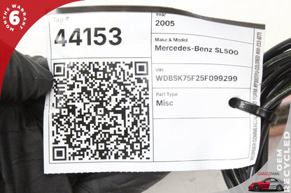 2003-2012 Mercedes-Benz SL500 R230 Convertible Left Side Main Top Drive Lift Cylinder 2308001172 OEM
