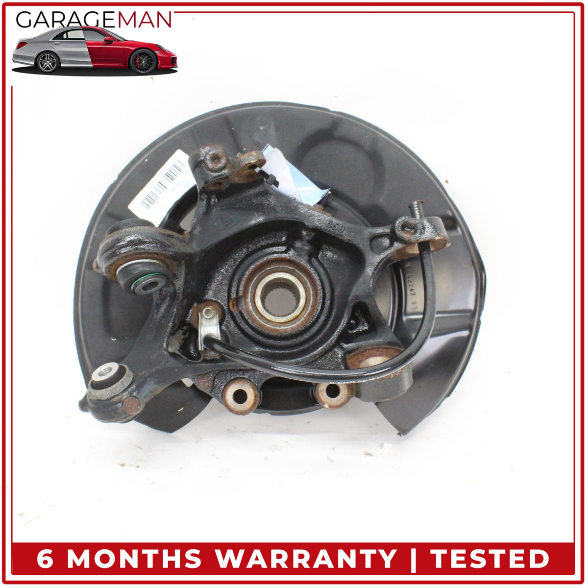 2012-2018 BMW 320i xDrive Rear Left Side Spindle Knuckle Wheel Hub 6792521 OEM