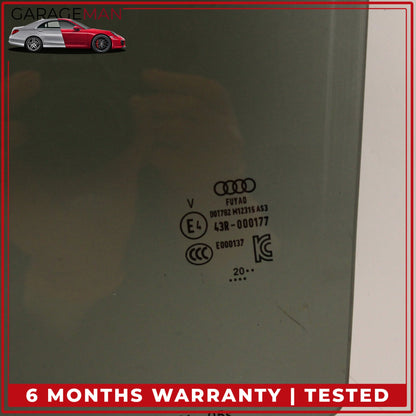 2019-2023 Audi Q3 Rear Left Driver Side Door Window Glass 83A845205A OEM