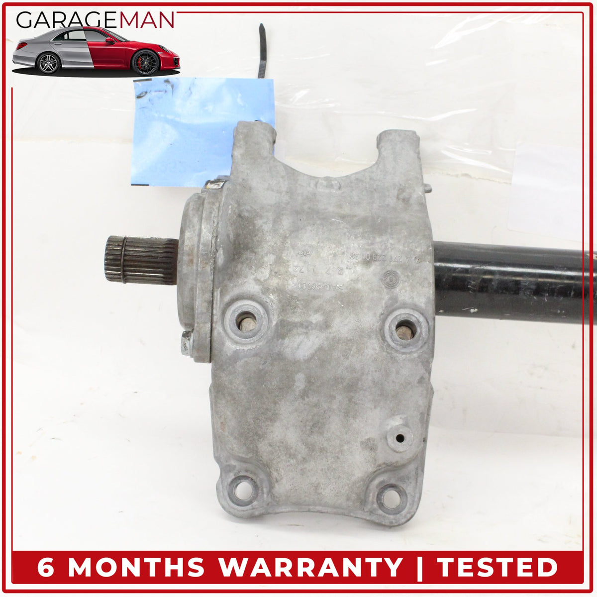 2014-2020 Mercedes X156 GLA250 AWD Front Intermediate Shaft w/ Bracket OEM