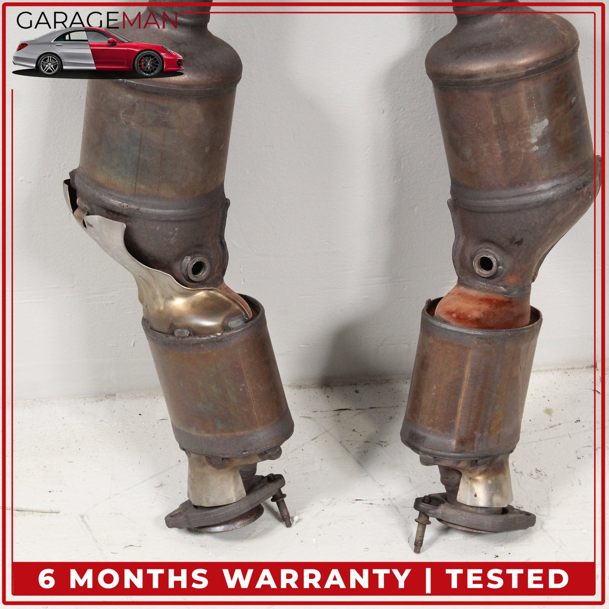 2015-2020 Range Rover L405 L494 3.0L Left and Right Side Exhaust Downpipe OEM