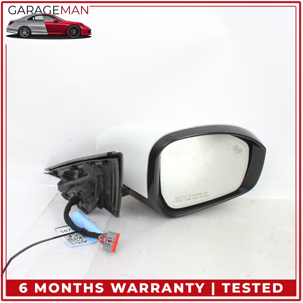 2014-2022 Range Rover Sport L494 Right Rear View Door Mirror w/ Blind Spot OEM