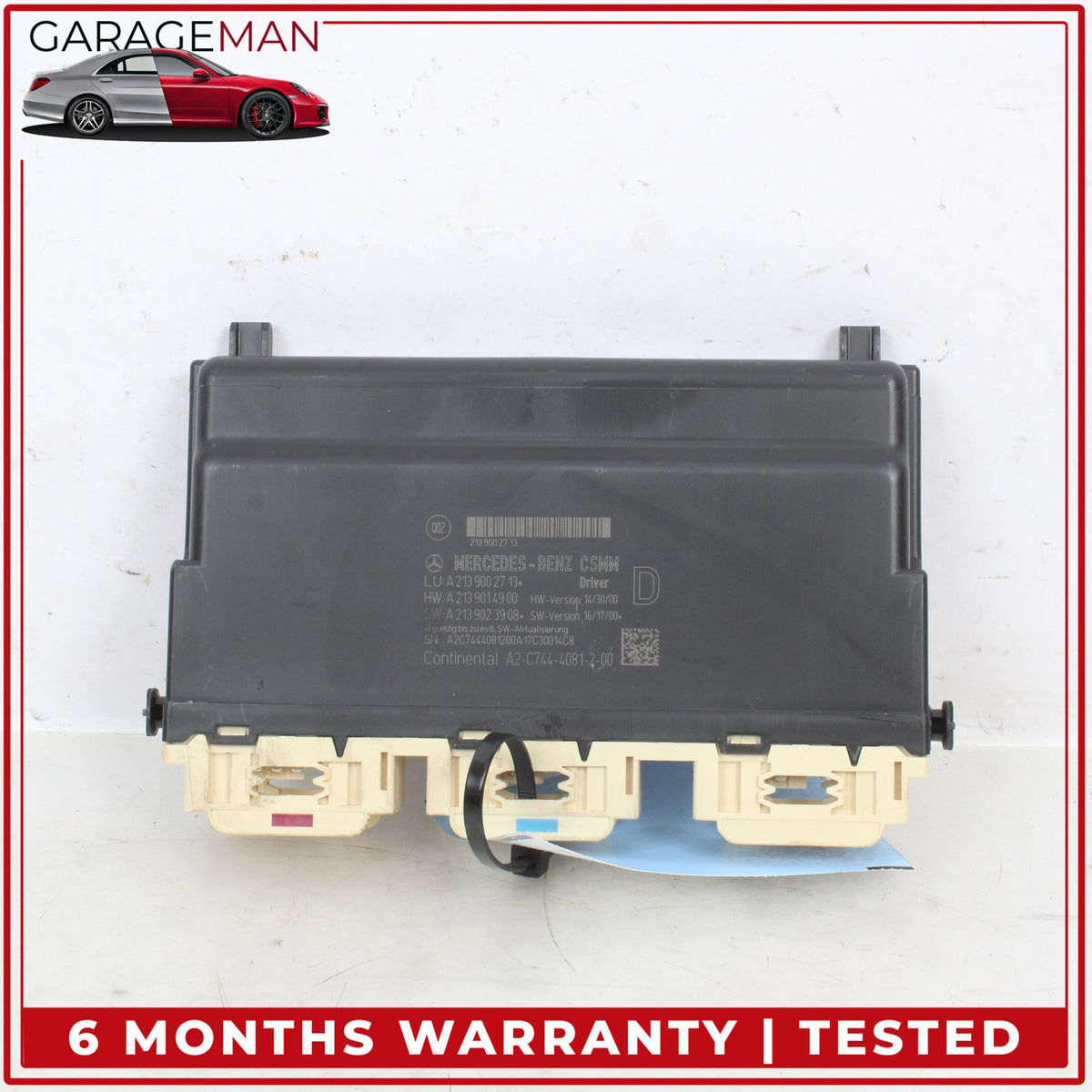 2017-2020 Mercedes W213 E300 Front Left Seat Control Module Unit 2139002713 OEM