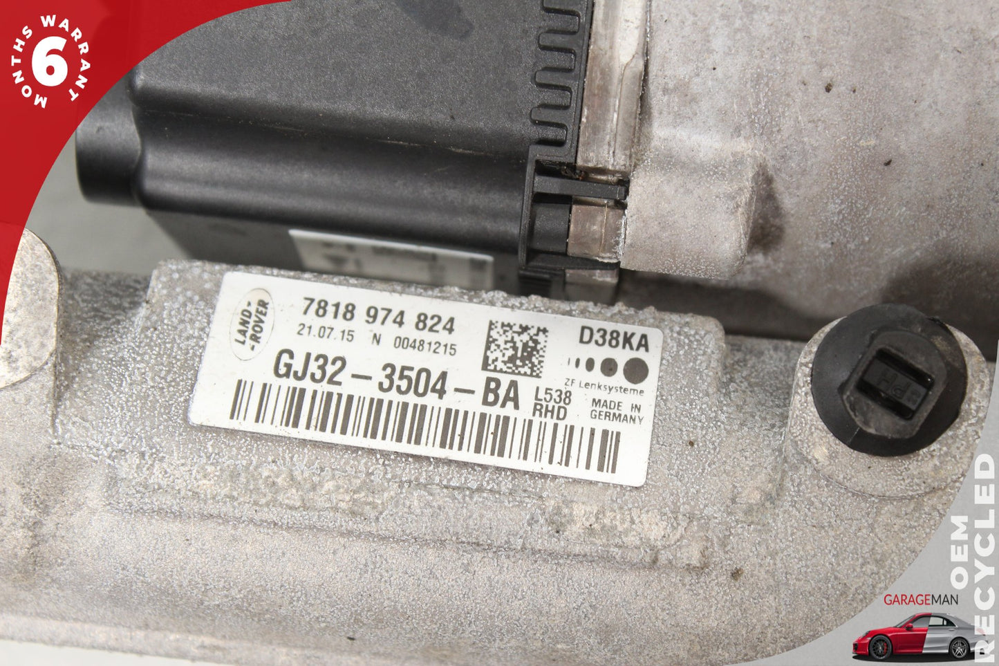 2012-2016 Tesla Model S Steering Gear Rack & Pinion Assembly GJ323504BA OEM
