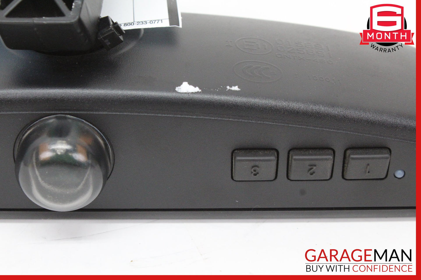 2008-2013 BMW 128i Front Upper Windshield Auto Dim Rear View Mirror 9166264 OEM