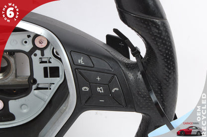 12-18 Mercedes-Benz E350 W212 Sedan Steering Wheel w/ Paddle Shifters 2184600118