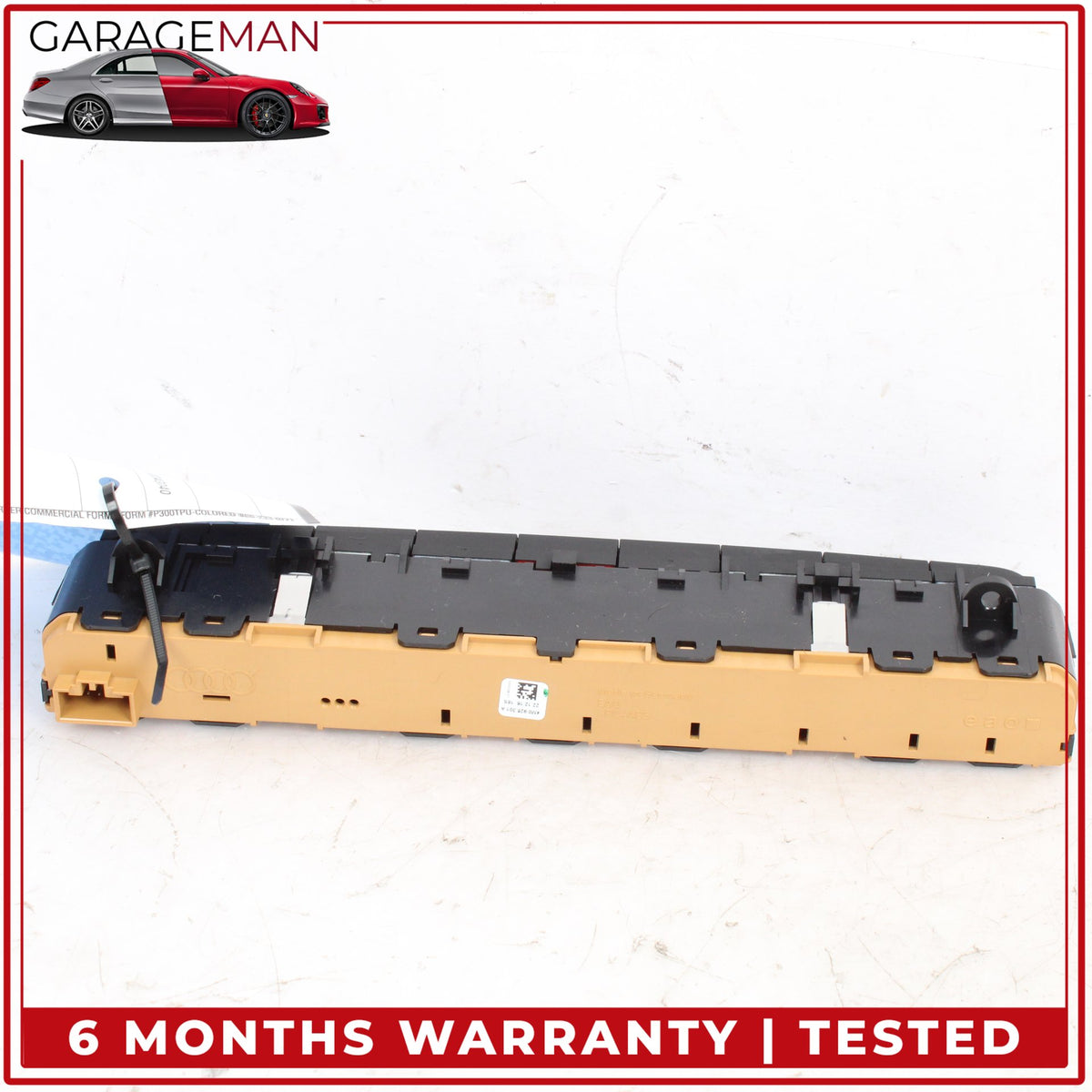 2017-2019 Audi Q7 Hazard Light Traction Control Switch Panel 4M0925301A OEM