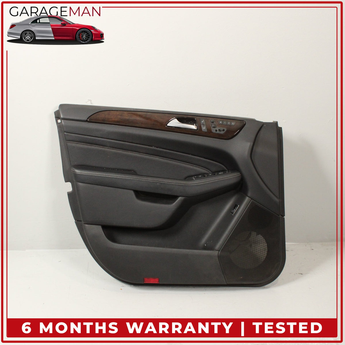 2012-2015 Mercedes W166 ML350 Front Left Side Door Trim Cover Panel Black OEM