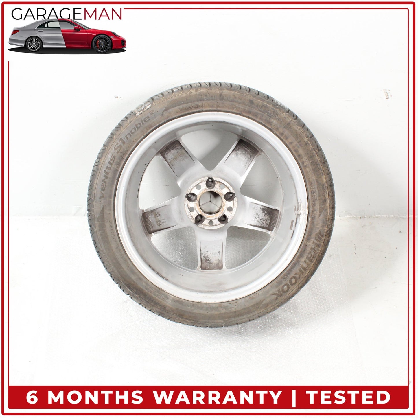 2003-2006 Mercedes R230 SL500 Front Wheel Rim w/ Tire 8.5JX18 H2 ET35 OEM