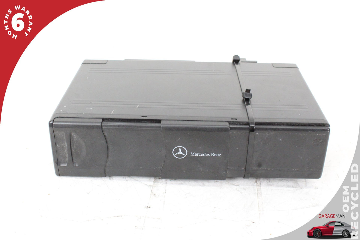 98-09 Mercedes-Benz S500 W220 Sedan CD Changer 6 Disk Player 2038209089 Genuine