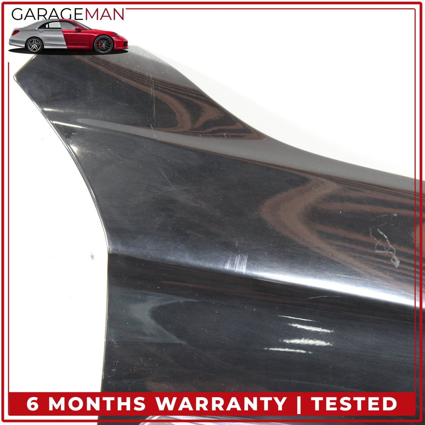 2011-2016 BMW 528i F10 Front Right Passenger Side Fender Wing Panel Black OEM
