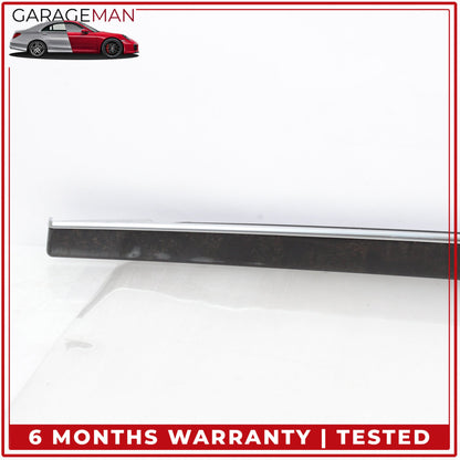 2014-2020 Mercedes W222 S550e Front and Rear Interior Door Molding Trim Wood OEM